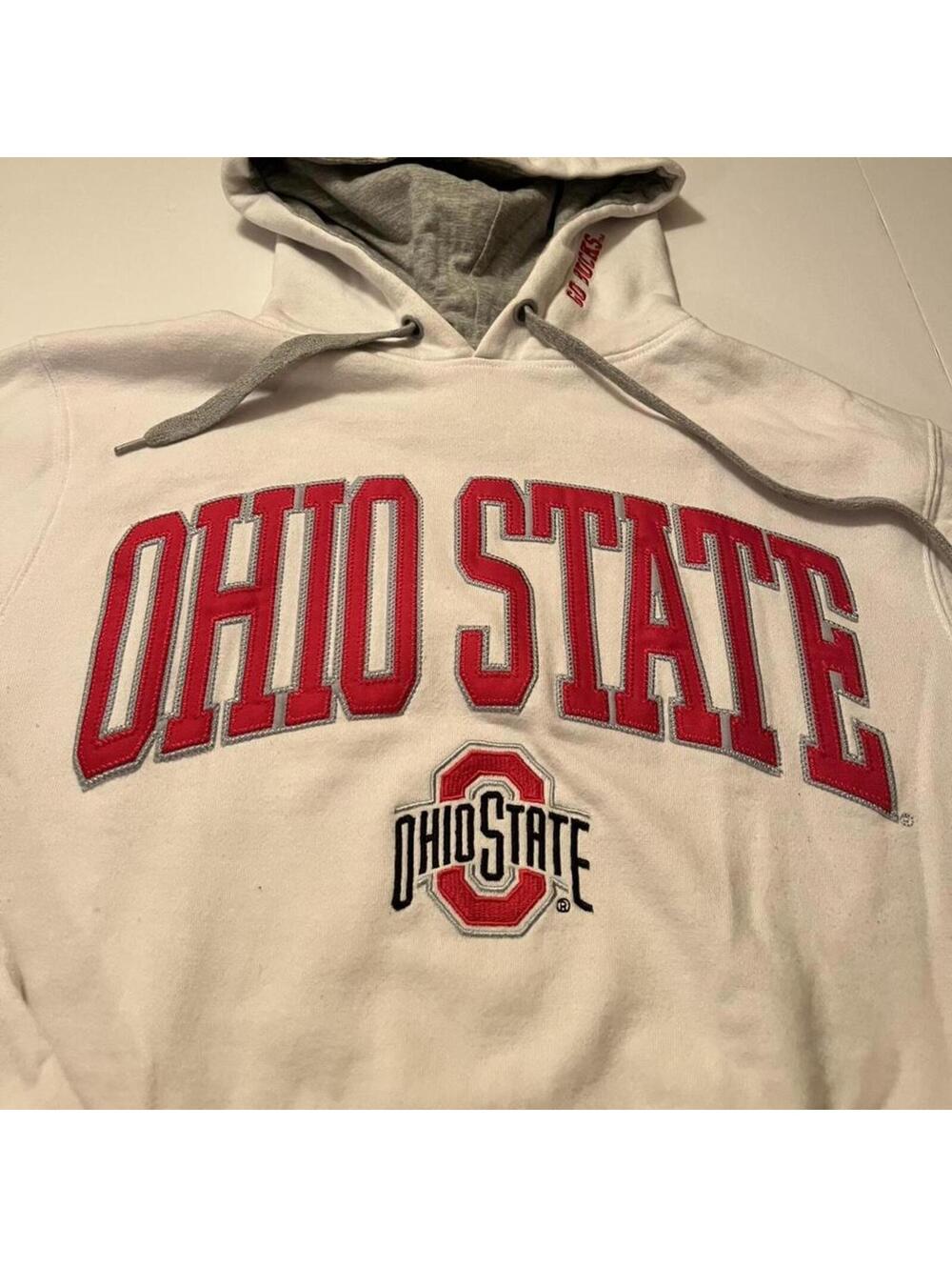 Y2K Ohio State University Men's Sweatshirt, Size Small
